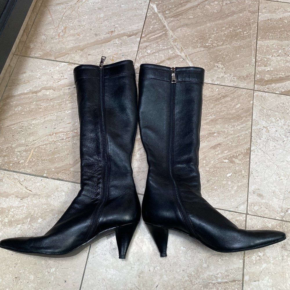 PRADA Leather Boots - Size: 8.5 | IT 38.5 - Picture 5 of 10